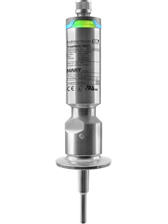 iTHERM TrustSens TM371, a compact hygienic temperature transmitter with self-calibrating RTD sensor Compact sanitary RTD - iTHERM TrustSens TM371