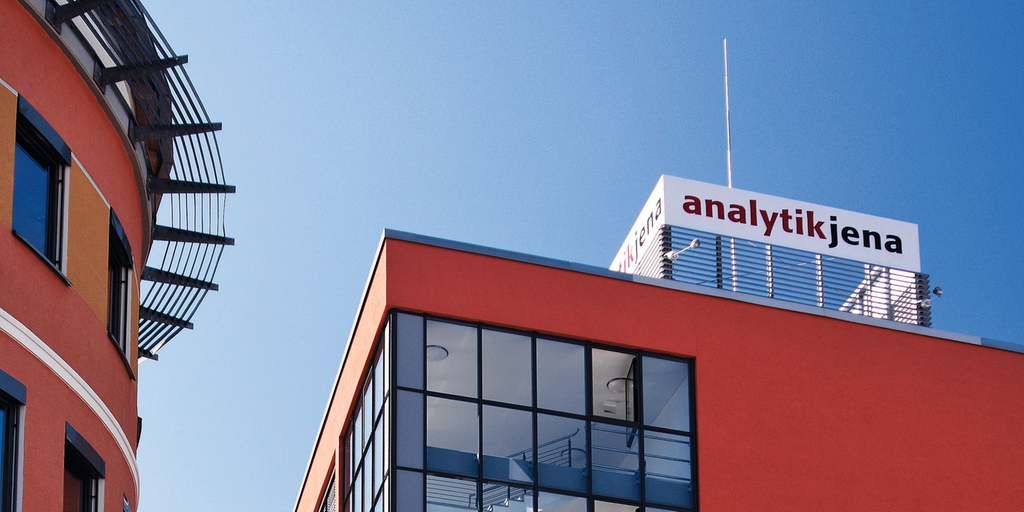 Endress+Hauser completes takeover of Analytik Jena Main building of Analytik Jena in Jena, Germany.