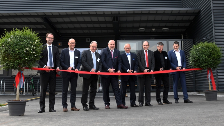 Dedication ceremony at Innovative Sensor Technology IST AG in May 2019.