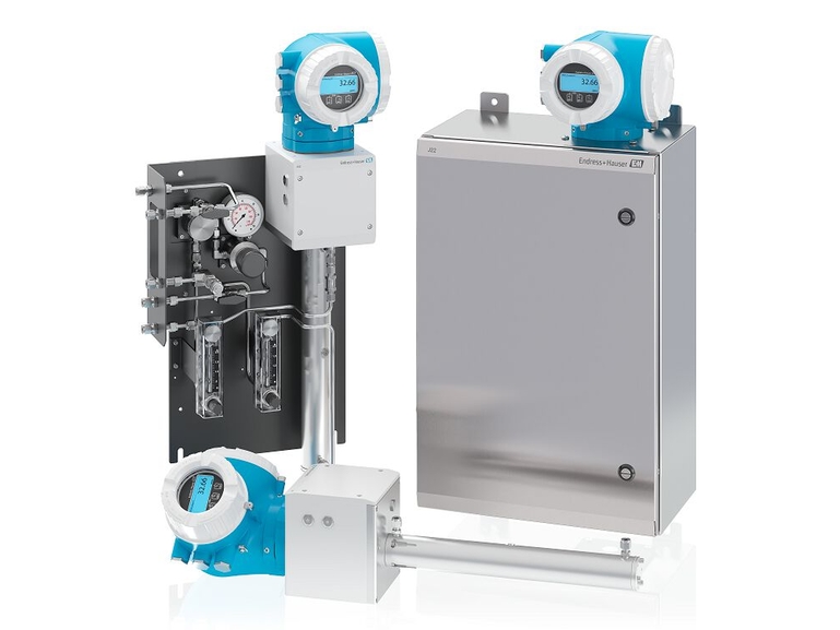 J22 TDLAS gas analyzer for H2O measurement J22 TDLAS gas analyzer by Endress+Hauser